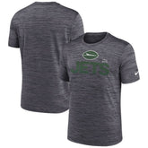 New York Jets Blitz Velocity Modern Dri-FIT T-Shirt - Black - Nike