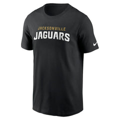 Jacksonville Jaguars Primetime Wordmark Essential T-Shirt - Black - Nike