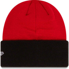 New Era - AC Milan New Era Youth Wordmark Cuffed Knit Hat - Red
