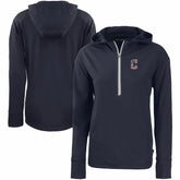 Cleveland Guardians Cutter & Buck Women's Daybreak Eco Recycled Half-Zip Hoodie Sale