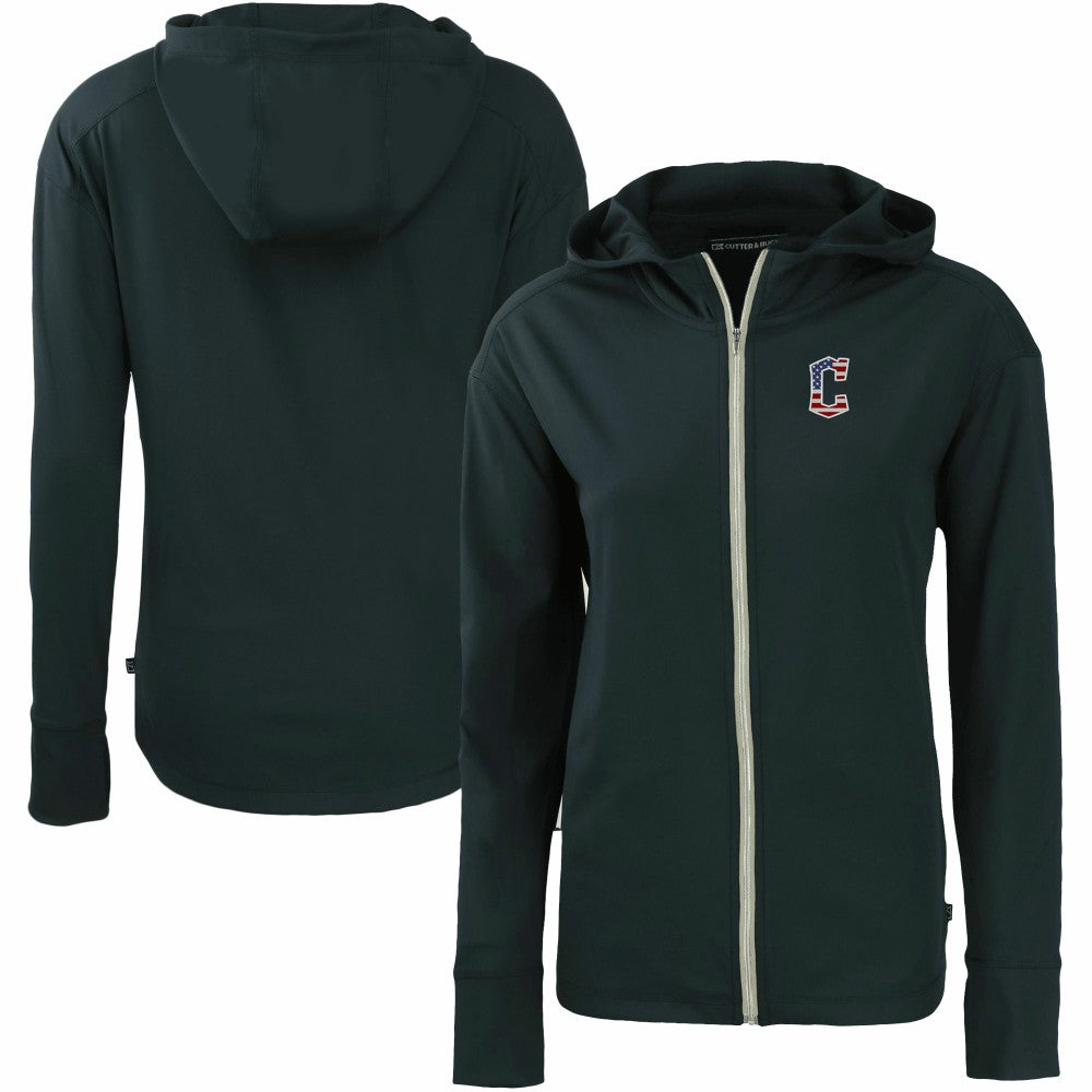 Cleveland Guardians Cutter & Buck Women's Daybreak Eco Recycled Full-Zip Hoodie Discount
