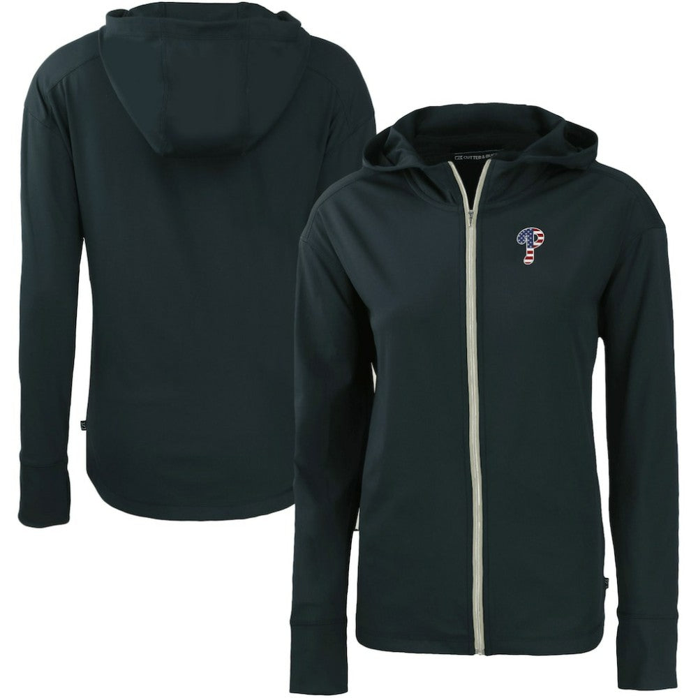 Philadelphia Phillies Cutter & Buck Women's Daybreak Eco Recycled Full-Zip Hoodie Near Me