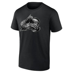 Colorado Avalanche Iced Out T-Shirt - Black | NHL near me