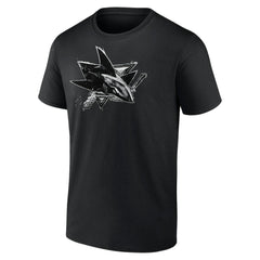 San Jose Sharks Iced Out T-Shirt - Black | NHL on sale