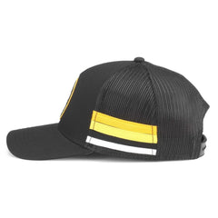 Boston Bruins American Needle HotFoot Stripes Trucker Adjustable Hat - Black | NHL online