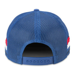 New York Rangers American Needle HotFoot Stripes Trucker Adjustable Hat - Blue | NHL Clearance