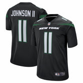 Jermaine Johnson II New York Jets Alternate Game Jersey - Black - Nike
