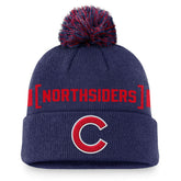 Chicago Cubs Nike Hometown Peak Cuffed Knit Hat with Pom Discount