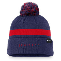 Chicago Cubs Nike Hometown Peak Cuffed Knit Hat with Pom Discount