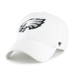 Philadelphia Eagles '47 Clean Up Adjustable Hat - White - 47 brand