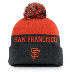 San Francisco Giants Nike Rewind Peak Cuffed Knit Hat with Pom Discount