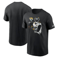 Trevor Lawrence Jacksonville Jaguars Player Graphic T-Shirt - Black - Nike