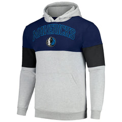 Fanatics Dallas Mavericks Big & Tall Pullover Hoodie Navy/Black