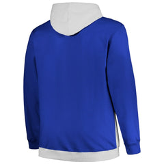 Fanatics Philadelphia 76ers Big & Tall Primary Arctic Pullover Hoodie Royal/Silver
