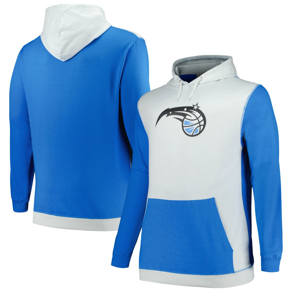 Fanatics Orlando Magic Big & Tall Primary Arctic Pullover Hoodie Blue/Silver