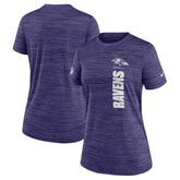 Baltimore Ravens Women's Sideline Velocity Dri-FIT T-Shirt - Purple - Nike