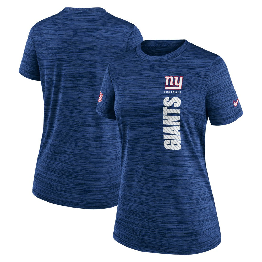 New York Giants Women's Sideline Velocity Dri-FIT T-Shirt - Royal - Nike