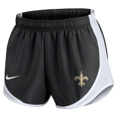 New Orleans Saints Women's Tempo Dri-FIT Shorts - Black - Nike
