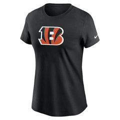 Cincinnati Bengals Women's Primary Logo T-Shirt - Black - Nike