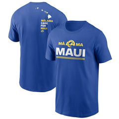 Los Angeles Rams x Maui Relief T-Shirt - Royal - Nike