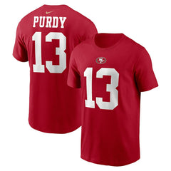 Brock Purdy San Francisco 49ers Youth Player Name & Number T-Shirt - Scarlet - Nike