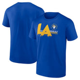 Los Angeles Rams Hometown Offensive Drive T-Shirt - Royal - Fanatics