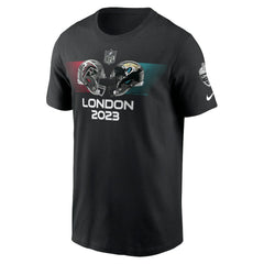 Atlanta Falcons vs. Jacksonville Jaguars 2023 London Game Essential T-Shirt - Black - Nike
