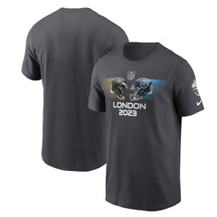 Baltimore Ravens vs. Tennessee Titans 2023 London Game Essential T-Shirt - Anthracite - Nike