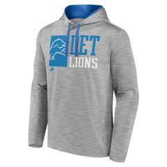 Detroit Lions Never Quit Hoodie - Heather Gray - Fanatics