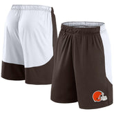 Cleveland Browns Go Hard Shorts - Brown/White - Fanatics
