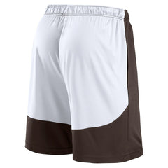 Cleveland Browns Go Hard Shorts - Brown/White - Fanatics