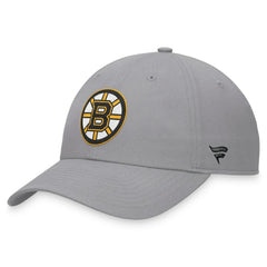 Boston Bruins Fanatics Extra Time Adjustable Hat - Gray | Fanatics Lifestyle