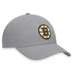 Boston Bruins Fanatics Extra Time Adjustable Hat - Gray | Fanatics Lifestyle