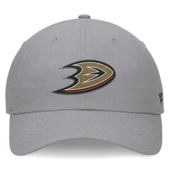 Anaheim Ducks Fanatics Extra Time Adjustable Hat - Gray | Fanatics Lifestyle