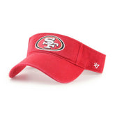 San Francisco 49ers '47 Clean Up Visor - Scarlet - 47 brand