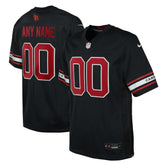 Arizona Cardinals Youth Alternate Custom Game Jersey - Black - Nike