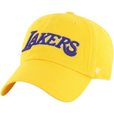 47 brand Los Angeles Lakers '47 Core Wordmark Clean Up Adjustable Hat Gold