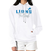 Detroit Lions G-III 4Her by Carl Banks Women's Graphic Fleece Pullover Hoodie - White - NFL
