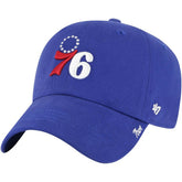47 brand Philadelphia 76ers '47 Women's Miata Clean Up Adjustable Hat Royal