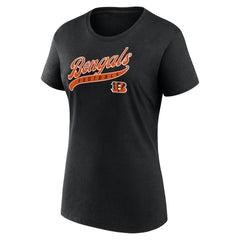 Cincinnati Bengals Women's Start to Finish T-Shirt & Shorts Combo Pack - Black - Fanatics