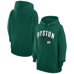 Boston Celtics G-III 4Her by Carl Banks Women's Filigree Logo Pullover Hoodie - Kelly Green