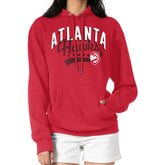 Atlanta Hawks G-III 4Her by Carl Banks Women's Filigree Logo Pullover Hoodie - Red
