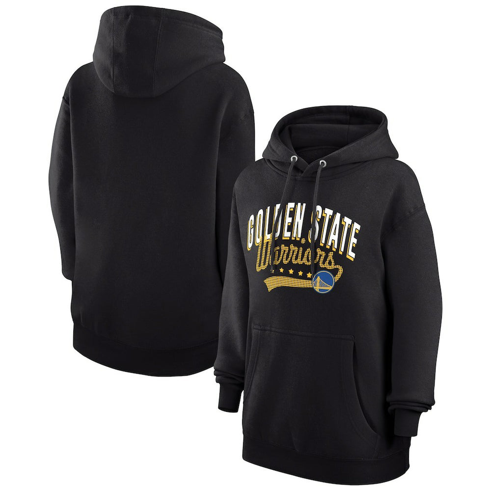 Golden State Warriors G-III 4Her by Carl Banks Women's Filigree Logo Pullover Hoodie - Black