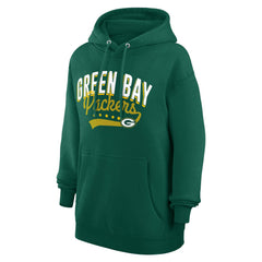 Green Bay Packers G-III 4Her by Carl Banks Women's Filigree Logo Pullover Hoodie – Green - NFL