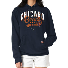 Chicago Bears G-III 4Her by Carl Banks Women's Filigree Logo Pullover Hoodie – Navy - NFL