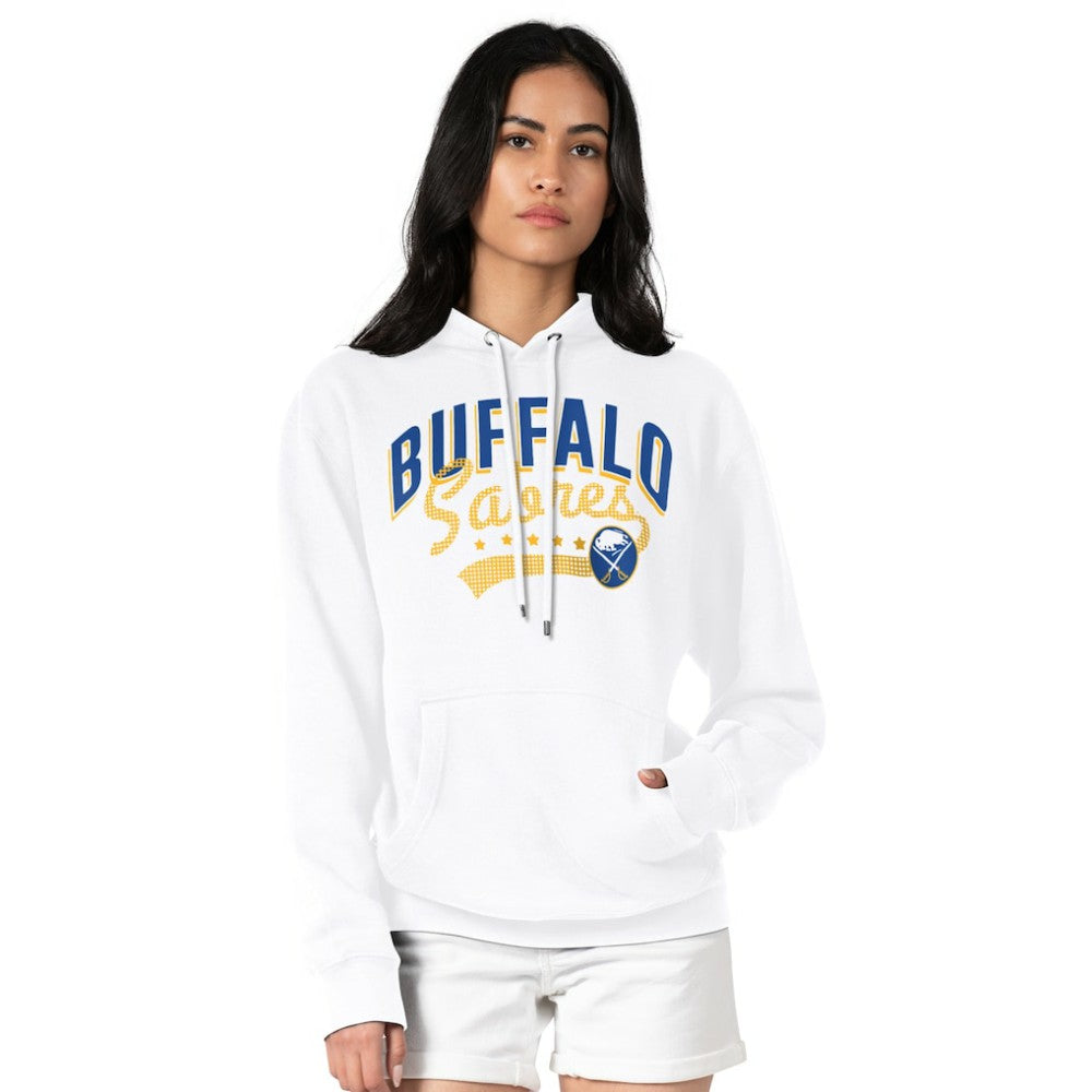 Buffalo Sabres G-III 4Her by Carl Banks Women's Filigree Logo Pullover Hoodie – White | NHL online