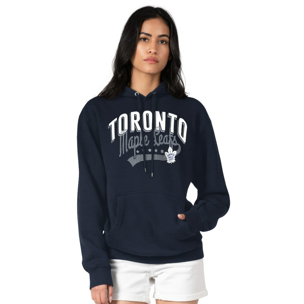 Toronto Maple Leafs G-III 4Her by Carl Banks Women's Filigree Logo Pullover Hoodie – Navy | NHL on sale
