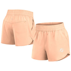 Miami Dolphins Women's Front Office Woven Shorts - Orange - Fanatics