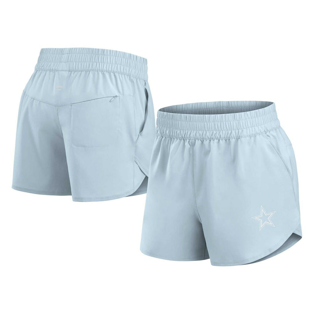 Dallas Cowboys Women's Front Office Woven Shorts - Gray - Fanatics