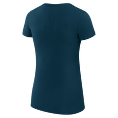 Oklahoma City Thunder G-III 4Her by Carl Banks Women's Super-Slim Fit Lightweight Filigree Logo T-Shirt - Navy